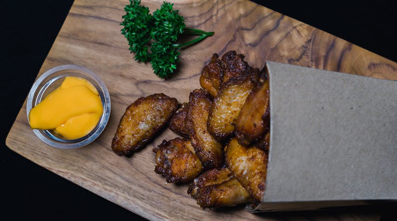 Garlic Parmesan Wings — wings over Italian style