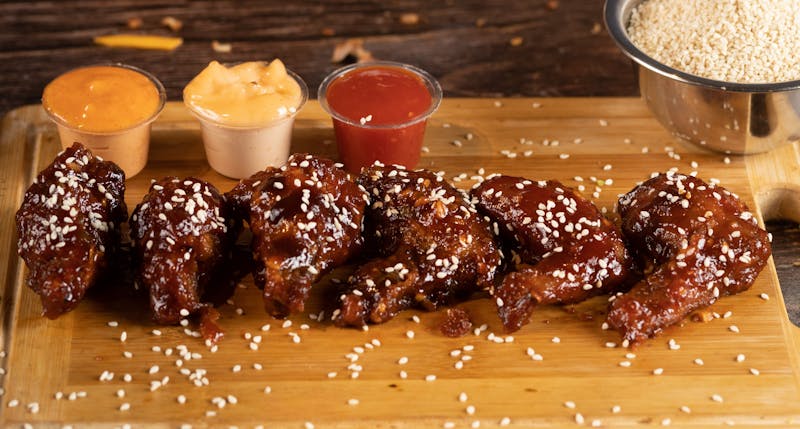 Classic Buffalo Wings — wings over signature recipe
